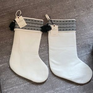 Hearth and Hand Christmas stockings (set of 2)